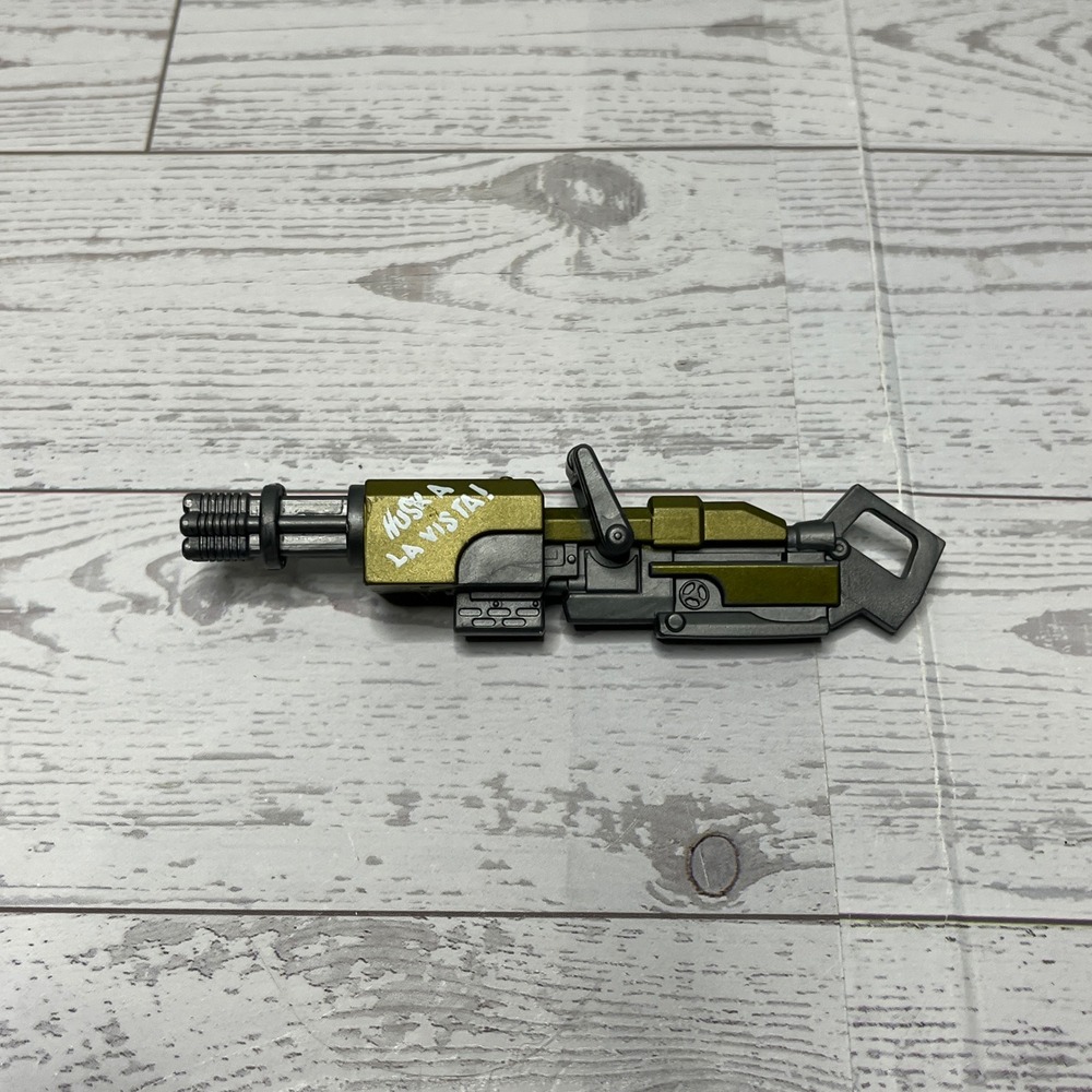 Fortnite Minigun Weapon Accessory Husk A La Vista Action Figure Prop 4.25 Inch